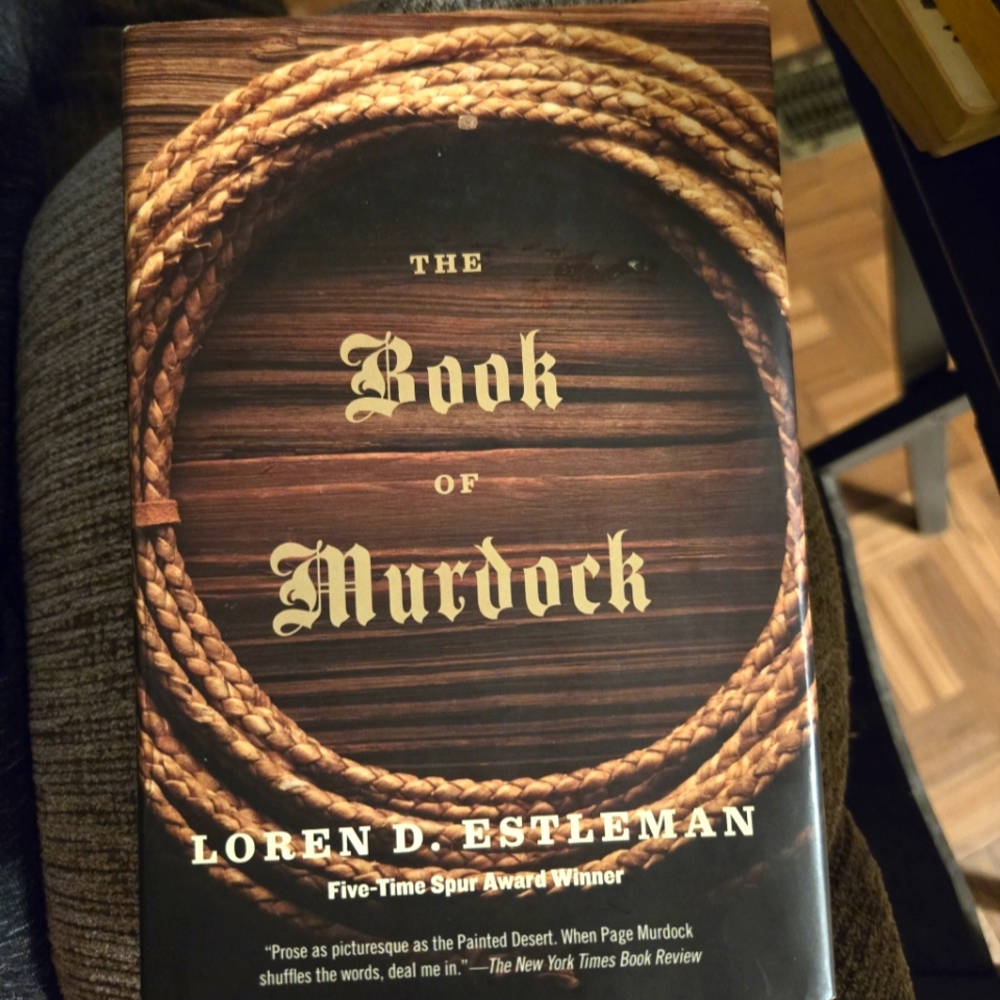 🌞HARDCOVER " THE BOOK OF MURDOCK " WESTERN BOOK